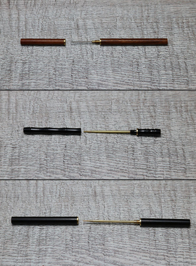 香针竹节纯铜空熏隔火工具清理线香根脚插沉香烟丝香道用品具烟针
