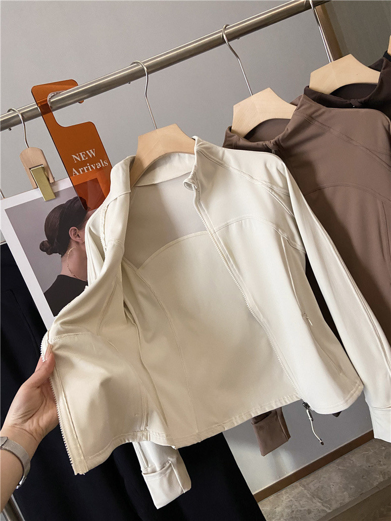 自留！ LU家同款立体剪裁修身显瘦裸感健身瑜伽外套瑜伽裤两件套,淘宝优惠券,粉丝福利购,淘宝优惠卷