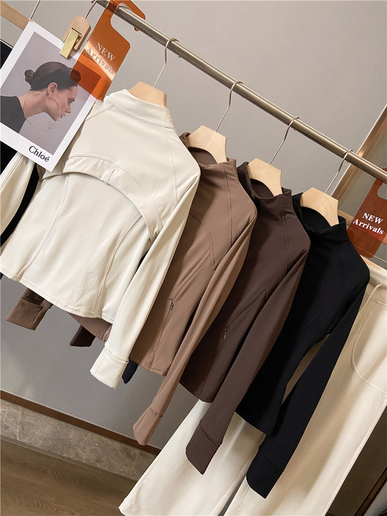 自留！ LU家同款立体剪裁修身显瘦裸感健身瑜伽外套瑜伽裤两件套,淘宝优惠券,粉丝福利购,淘宝优惠卷