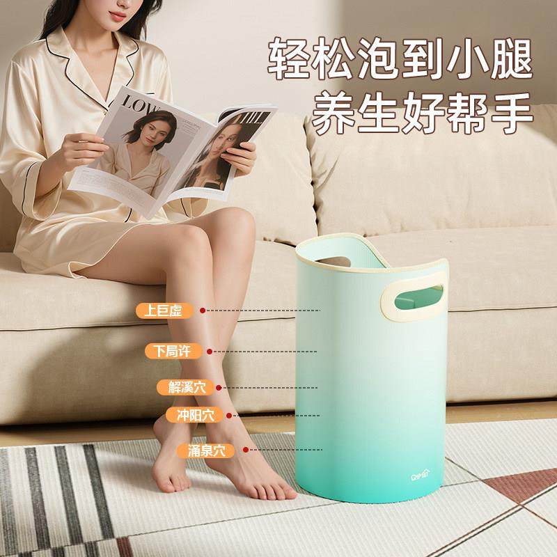 折叠手提养生泡脚桶家用新款便携泡脚盆足浴桶洗脚桶过小腿泡脚袋,淘宝优惠券,粉丝福利购,淘宝优惠卷