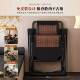 Foldable lazy lounge chair for sitting and sleeping, lunch break chair, summer nap office leisure backrest folding chair