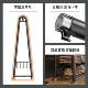 Floor-standing clothes rack, bedroom coat rack, indoor clothes rack, room clothes rack, household clothes drying rack, bold and thickened