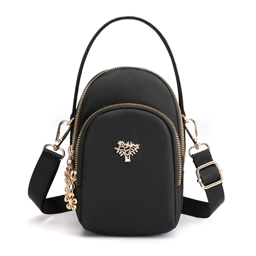 Маленькая небольшая сумка, барсетка, нейлоновая сумка на одно плечо, портативный кошелек, коллекция 2023, ткань оксфорд