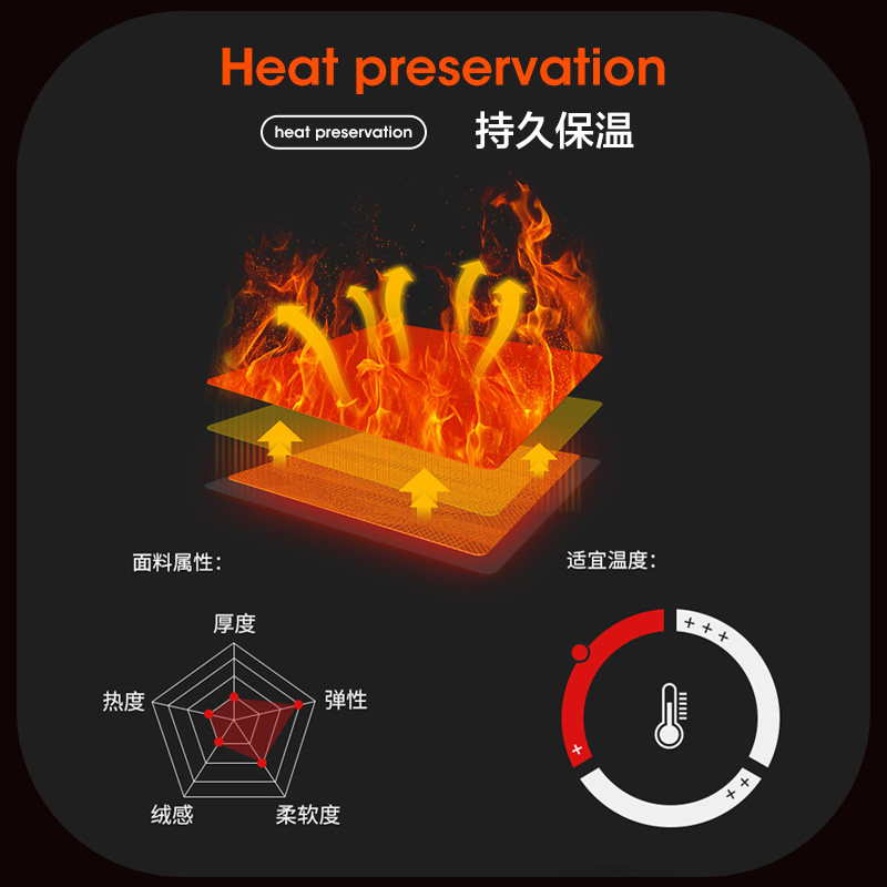 柒牌男士内衣套装无痕轻薄秋衣秋裤春秋款保暖发热恒温打底内衣女