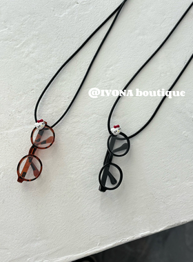 IVONA【售完不补！】手作小众！可爱少女百搭搞怪项链闺蜜礼物