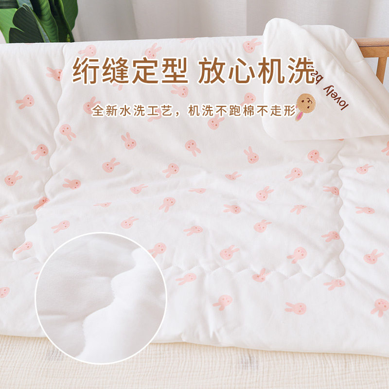 Newborn spring and autumn baby pure cotton thin quilt newborn baby summer supplies swaddle quilt
