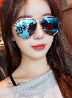 近视太阳眼镜女2025新款圆脸大框偏光带有度数墨镜防紫外线开车潮