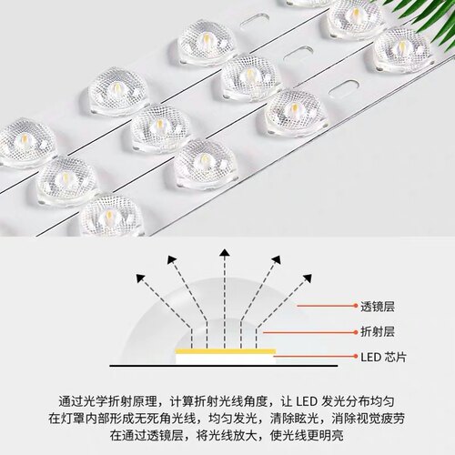 led简约现代客厅大灯卧室主灯2026年新款吸顶灯大气北欧房间灯具 - 图1
