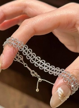 新中式中古蕾丝手链女款