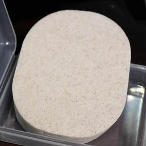 伊芝莲磨砂弹力去角质洗面扑洗脸棉洗脸卸妆温和洁面海绵扑柔软