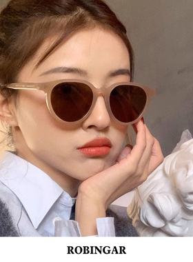 刘亦菲许红豆同款偏光茶色墨镜潮