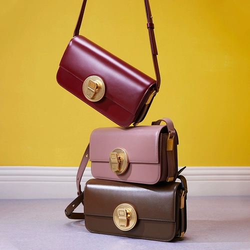 PECO Черная ретро сумка через плечо на одно плечо, изысканный стиль