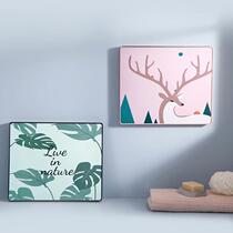 Bathroom Makeup room to put clothes on cabinet Divine Instrumental Waterproof Wall Mural Invisible adhesive shower room containing box