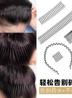 短发后脑勺碎头发夹子头饰整理神器女儿童发卡发箍网红夏季新款