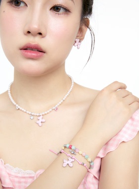 气球狗珍珠项链多巴胺夏日礼物