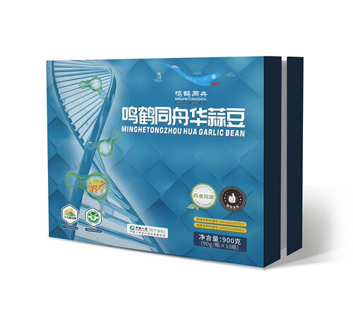鸣鹤同舟华蒜豆 900克10瓶可吃3个月 药食同源 健康中国人寿承保 - 图3