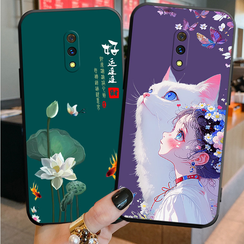 适用于opporealmeX手机壳RMX1901防摔软壳op真我x保护套relamex男女opop创意relmex卡通0pprelmex新款remex - 图2