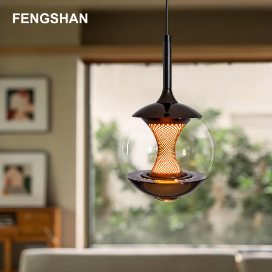 Yuhui Chandelier Italian Light Luxurious Bedside Presentation