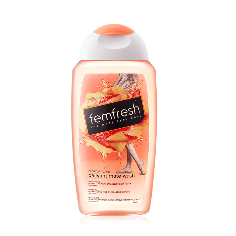 英国femfresh芳芯女性私处护理液 切迟杜威海外私处洗液