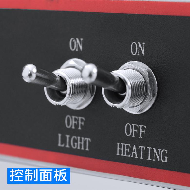 薯条保温台商用保温柜不锈钢台式薯条工作站819薯条槽保温展示台 - 图1