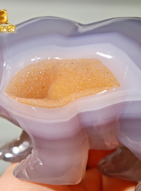 灵蟾晶舍｜熊市转牛｜天然玛瑙水晶熊猫摆件招财聚财暴富装饰113