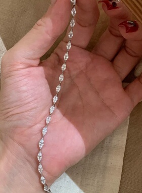 爆闪镶钻马眼手链出片显白手饰女