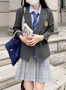 制服领带校园条纹少女