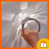 Diamond ring projector light creative night light