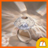 Diamond ring projector light creative night light
