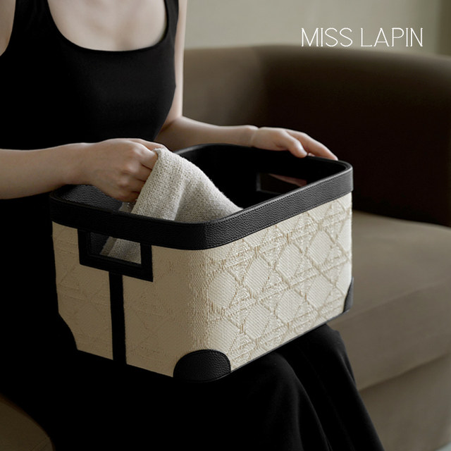Lanpin, aquatic, national tide ink and embroidery storage basket