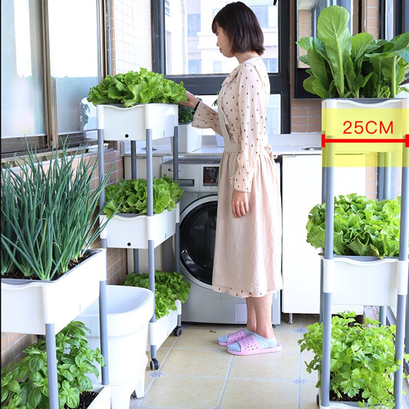 阳台种菜架多层家庭菜园种植架专用蔬菜家用室内花架立体花盆架