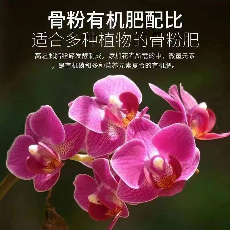 园艺骨粉肥促花养花肥料花卉脱脂有机肥补充钙磷家庭通用型缓释肥-图2