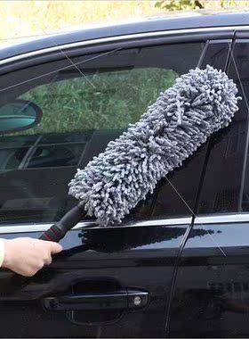 Car duster duster retractable brush wax mop car wipe car mop