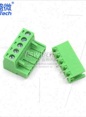 KF2EDGK 5.08mm Pch 5P Male+Female  Pin PCB Board Terminal Bl