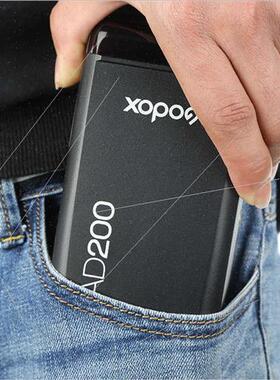 AD200 external flash lhium battery portable pocket light SLR