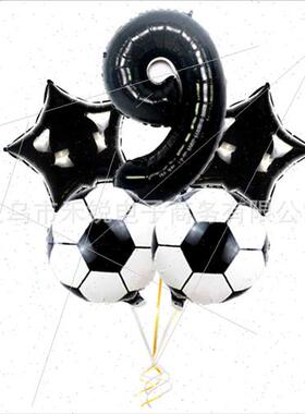 Soccer theme birthday party decoration balloon 32 inch figur