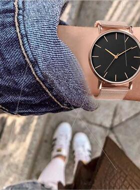 is new business casual ladies watch simple scale mesh bwatch