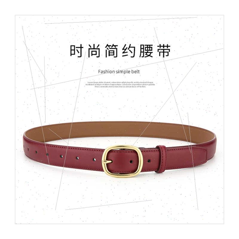 Women belt leather hundred jeans decorative su dresses sub f - 图3