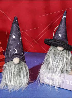 Halloween pendant doll faceless old man doll ghost festival