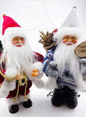 Electric Santa Claus Ornament Decorations Electric Climbing