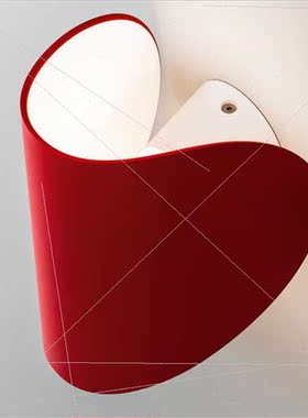 Italian designer wall lamps modern living room creative rota