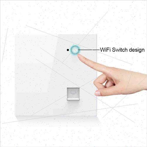 Hotel 86 socket into wall ap smart poe1200M gigab dual band - 图1
