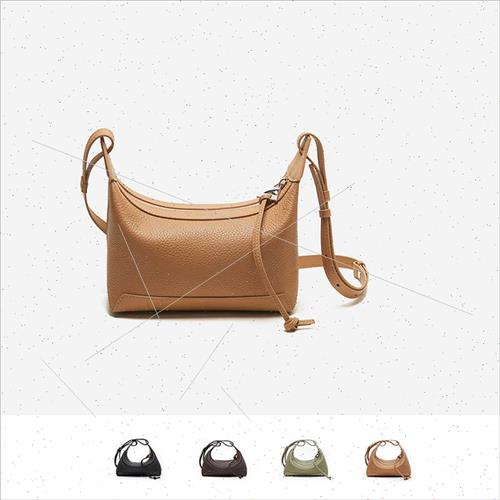 Head layer cowhide bag women 2023 new tide soft leather bag-图1