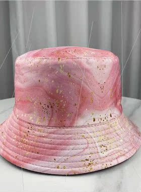 Stamping fisherman cap Hundreds pot hat tie-dye printing bar