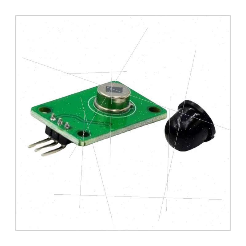 Human Infrared Sensor Module D203S Sensor Pyroelectric Probe - 图3