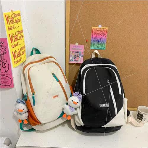 HK large-capacy student schoolbag Spring new Korean sports w - 图2