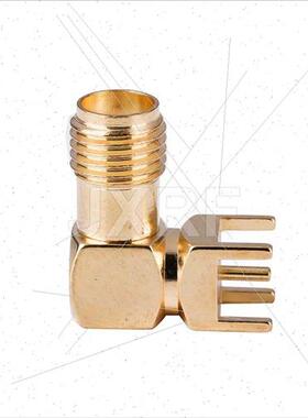 RF Connector SMA-KWE Curved Pin RF Antenna Female SMA-KWE/KH