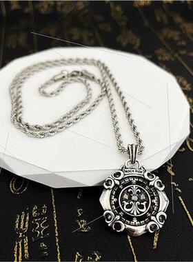 New Necklace Men Nautical Anchor Vintage Hip Hop Punk Star S