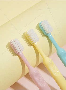 Children toothbrush soft bristles candy color 2 years old 3-