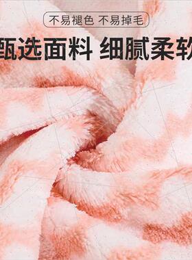 Cationic dishwashing rags kchen household thickened coral ve